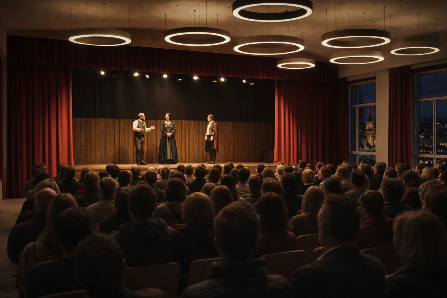 Innenvisualisierung Obergeschoss Kulturhof Viktoria